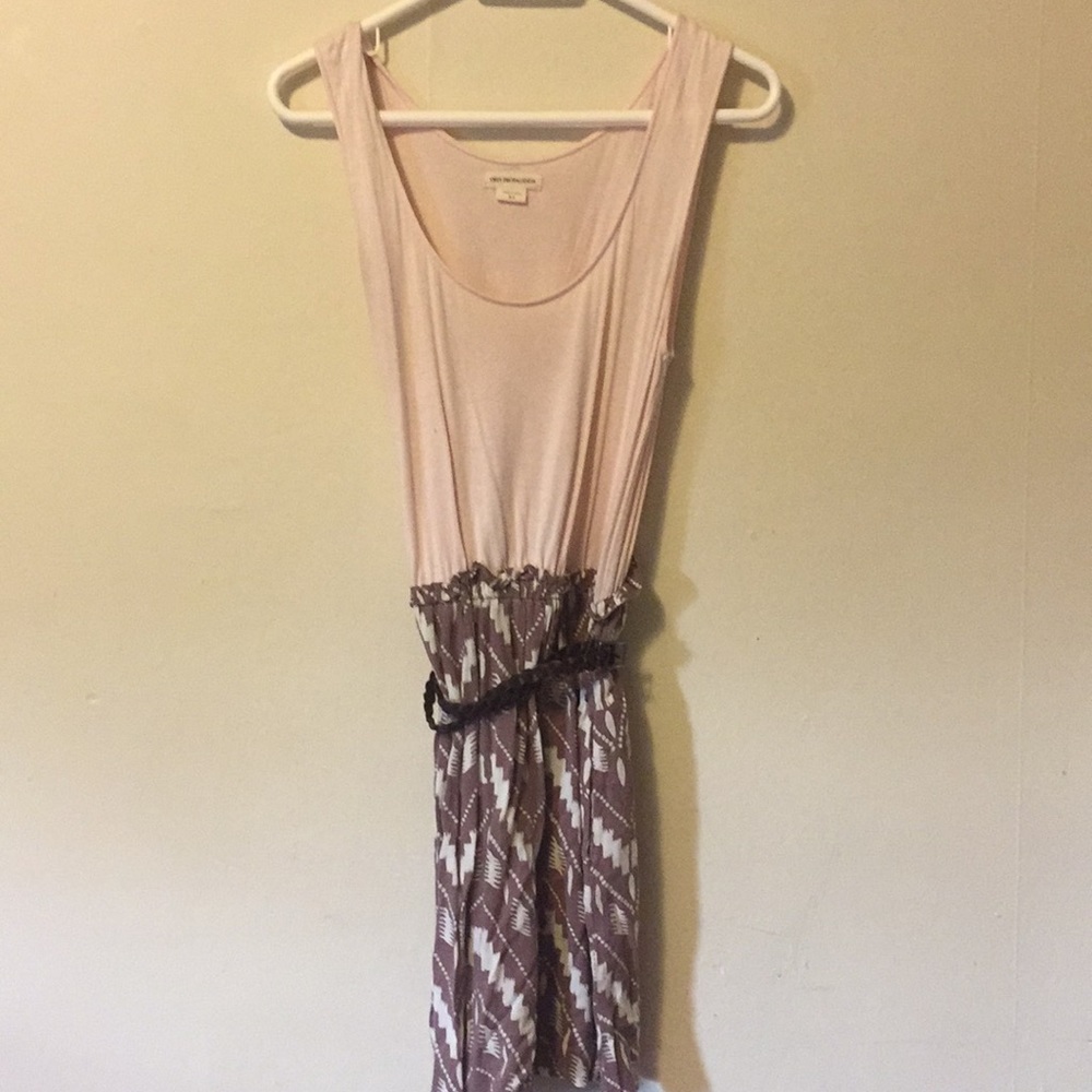 Cute Obey dress with belt size xs